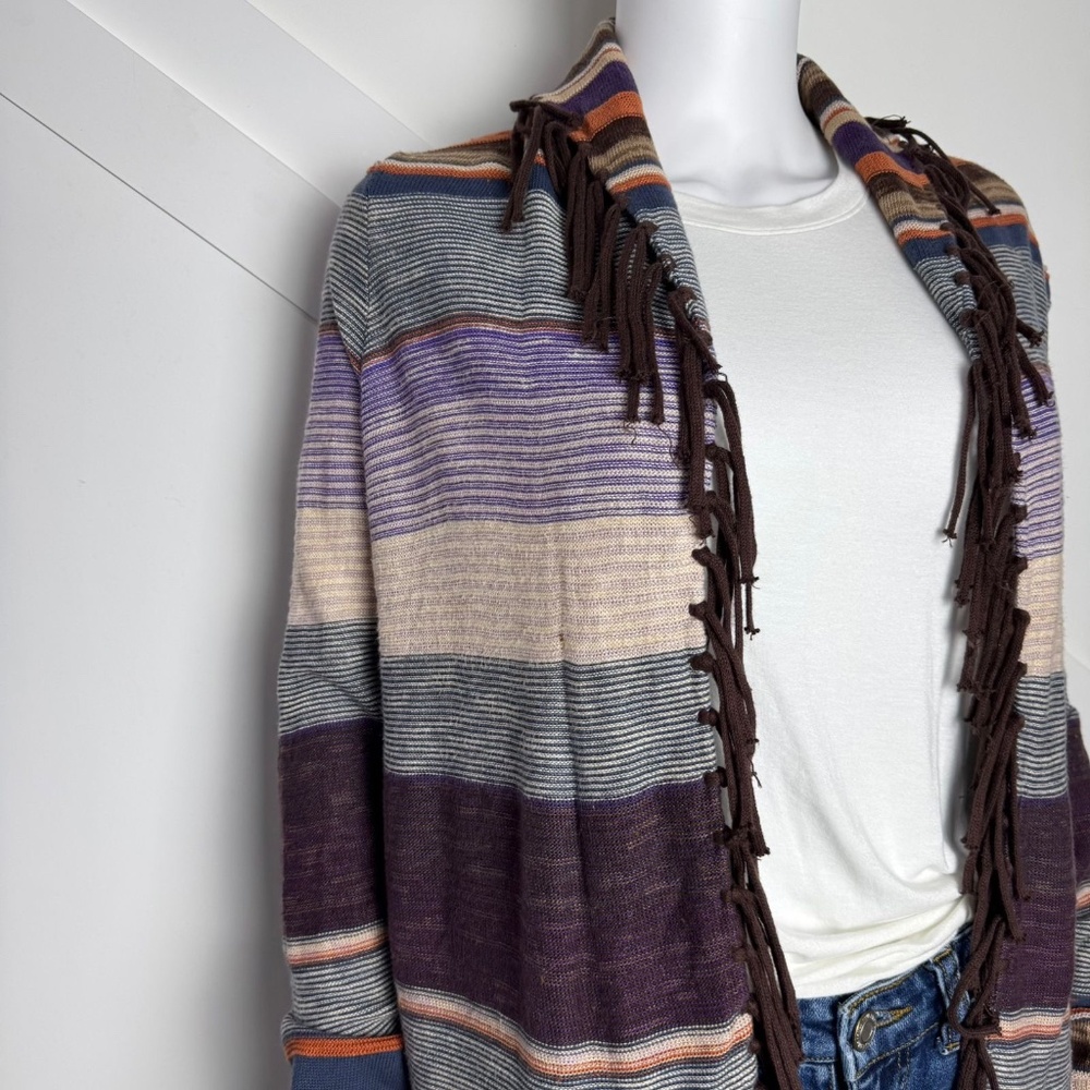RALPH LAUREN AZTEC WRAP SWEATER - Picture 4 of 5